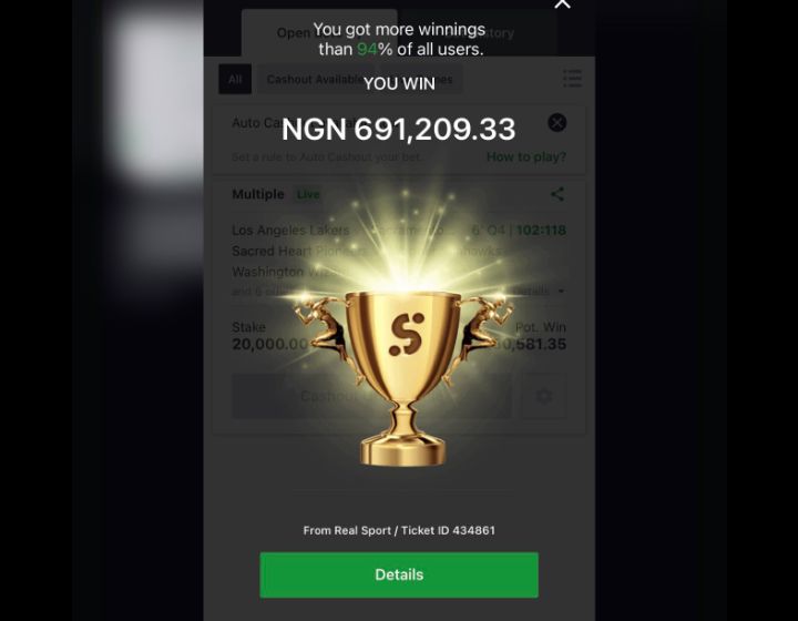  5 odds winning ticket