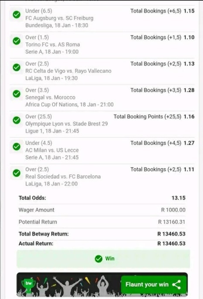  5 odds winning ticket