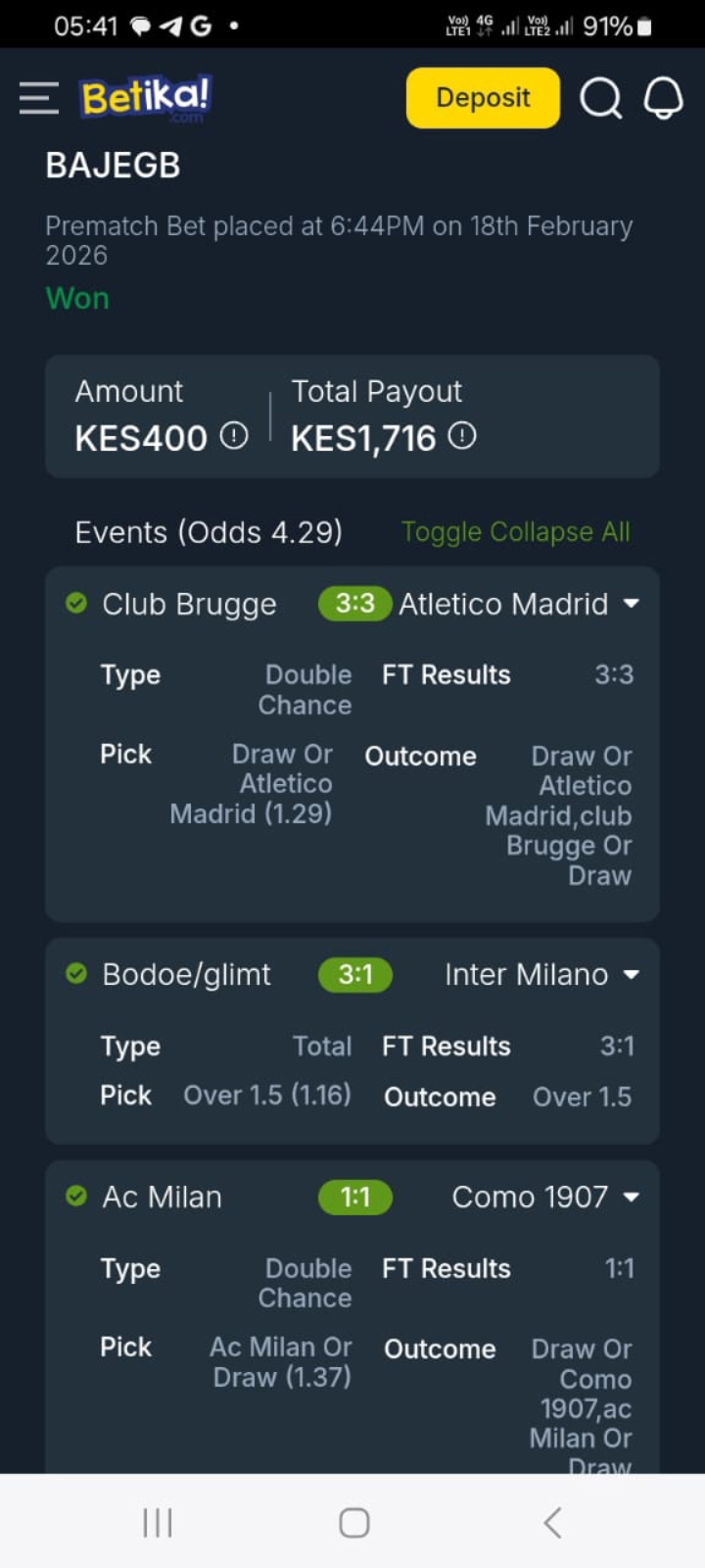  5 odds winning ticket