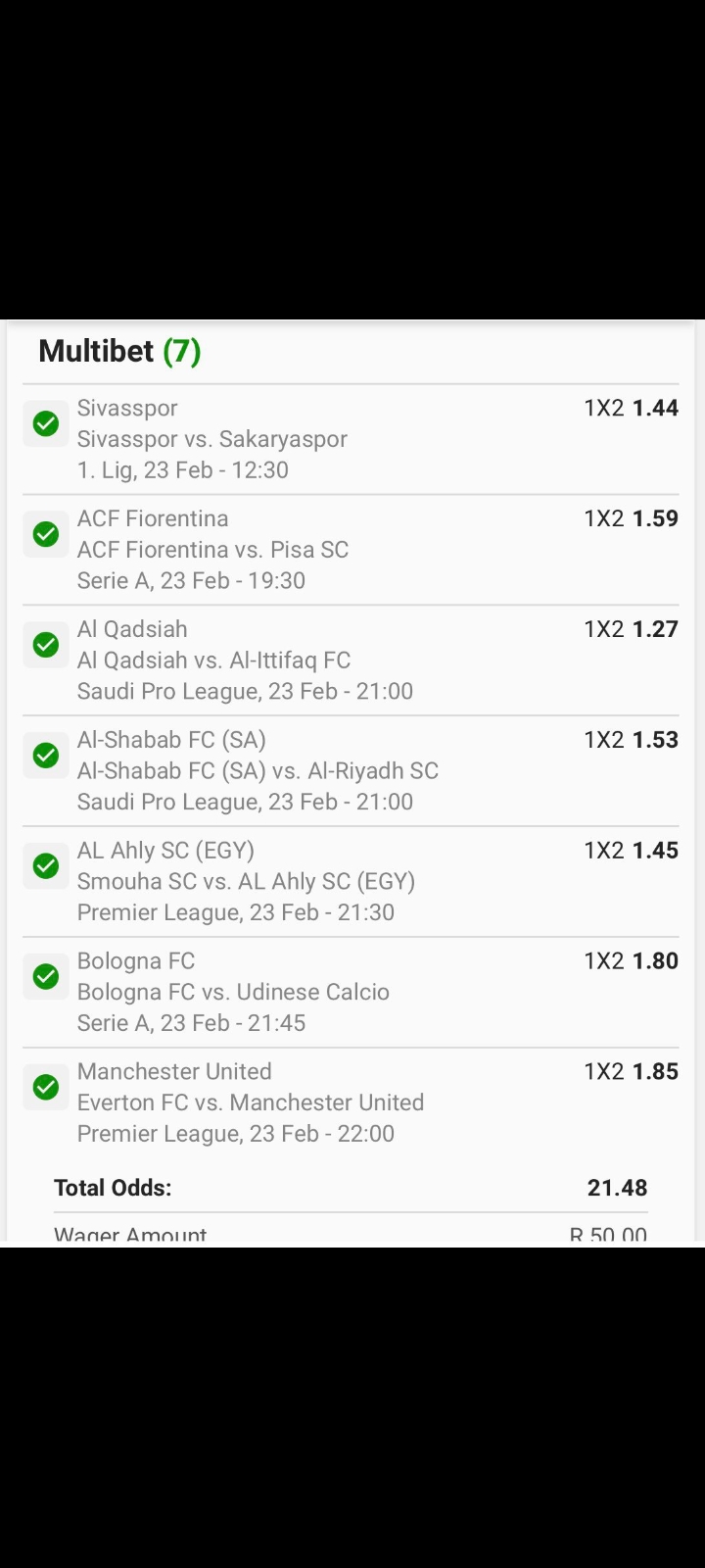  5 odds winning ticket