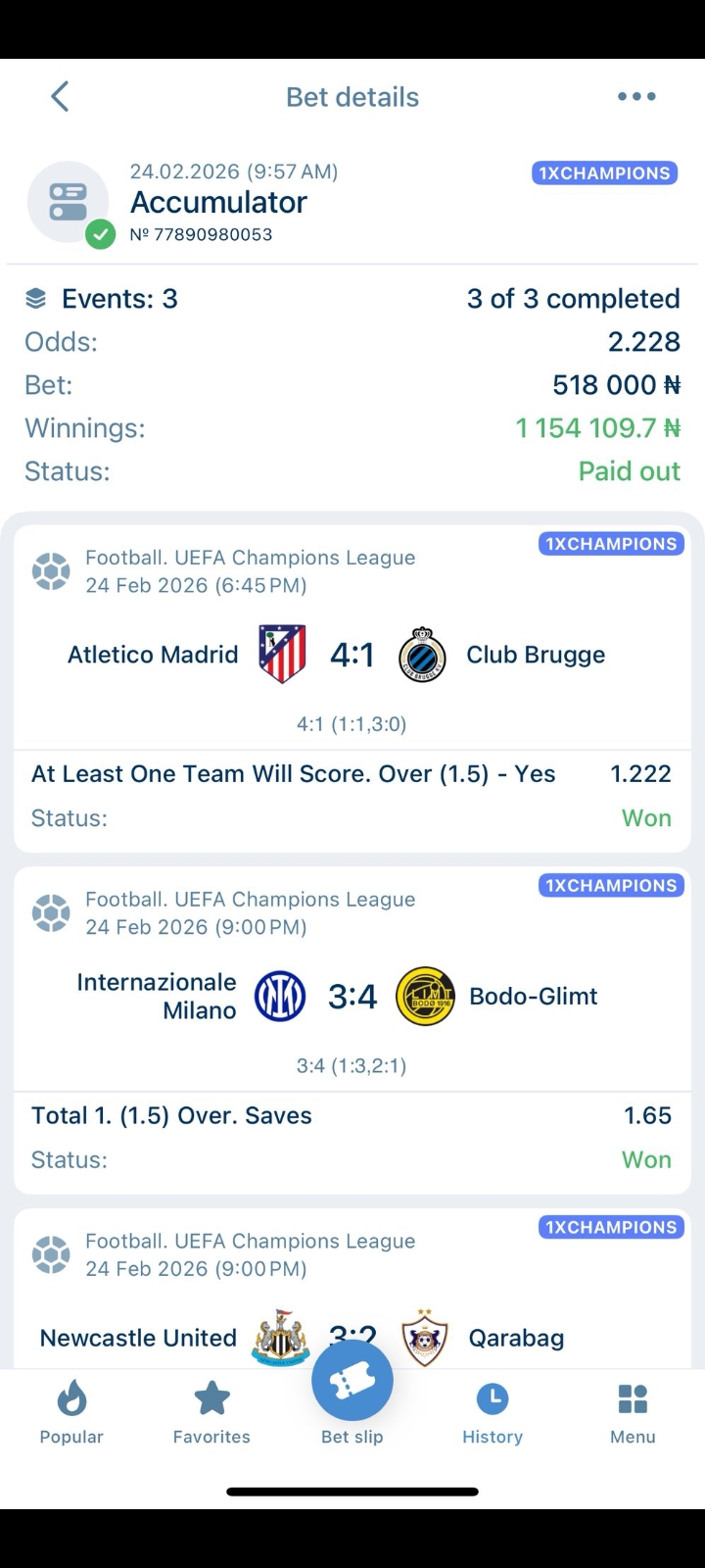  5 odds winning ticket